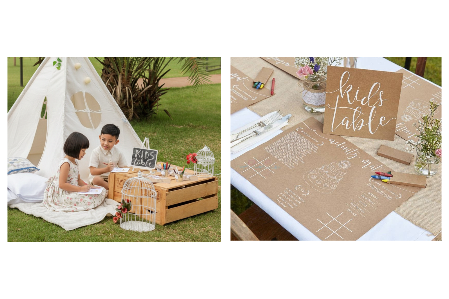 Wedding Activity for Kids
