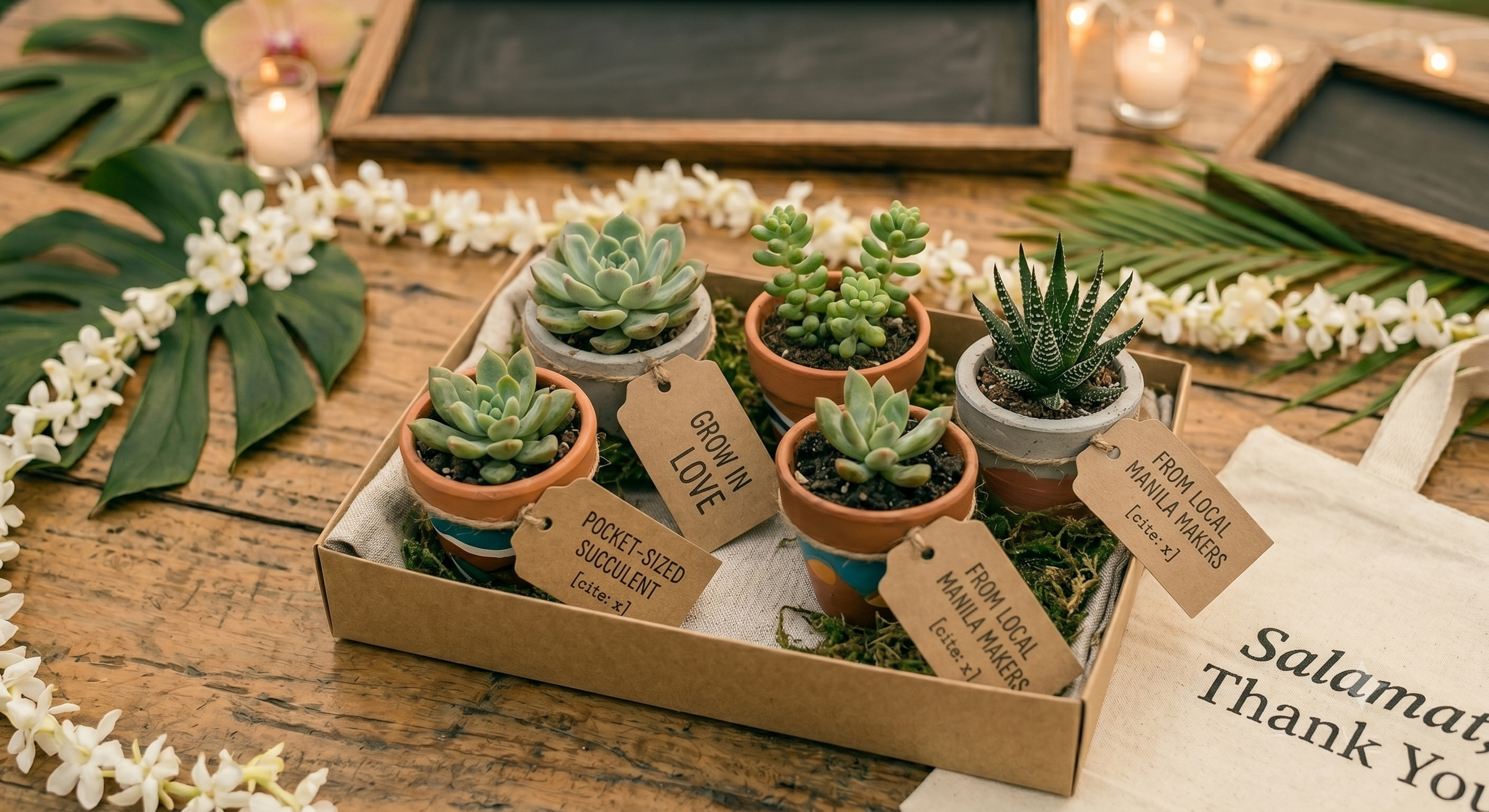 Pocket-sized succulents​