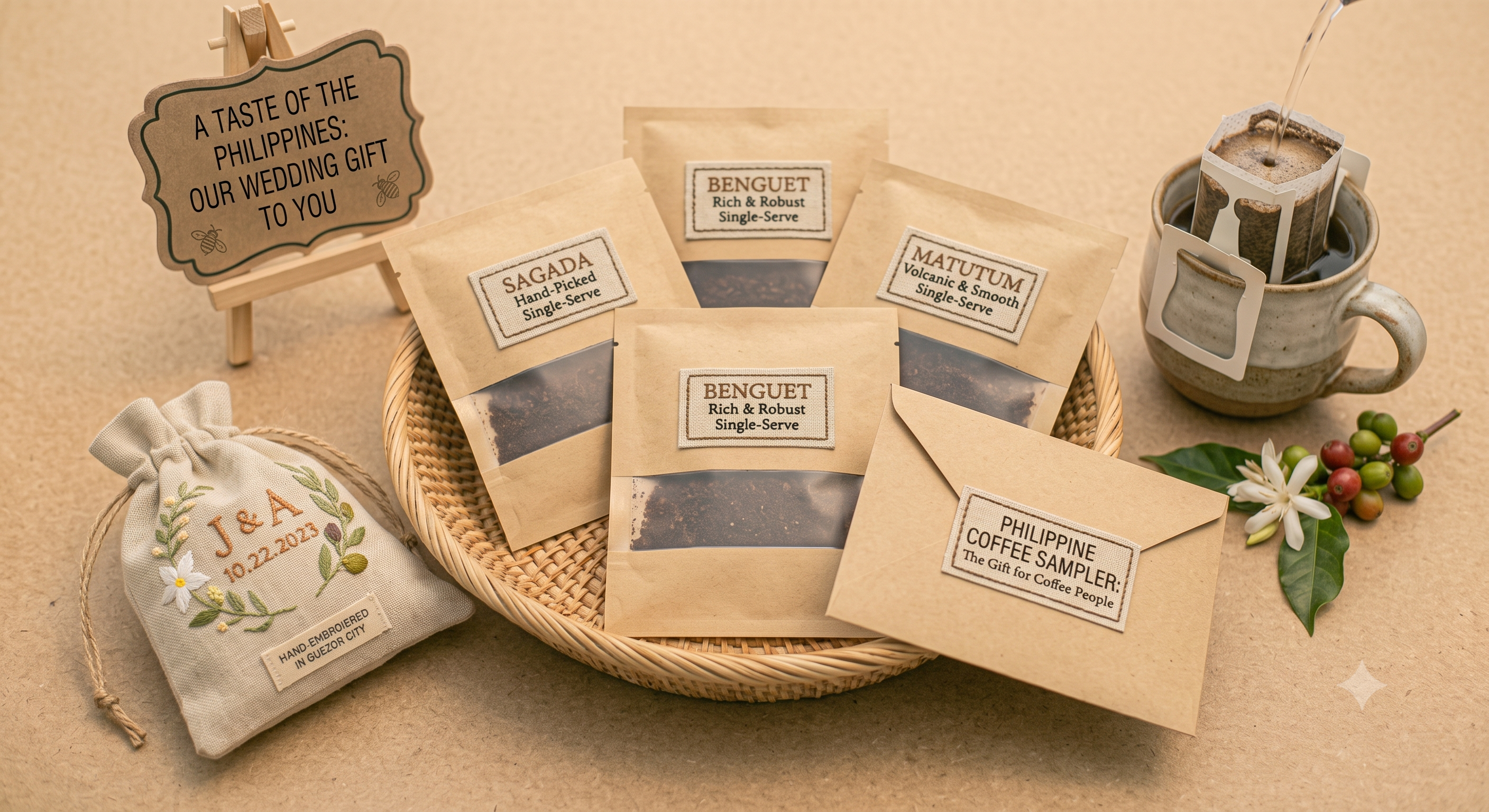 Philippine coffee sampler​